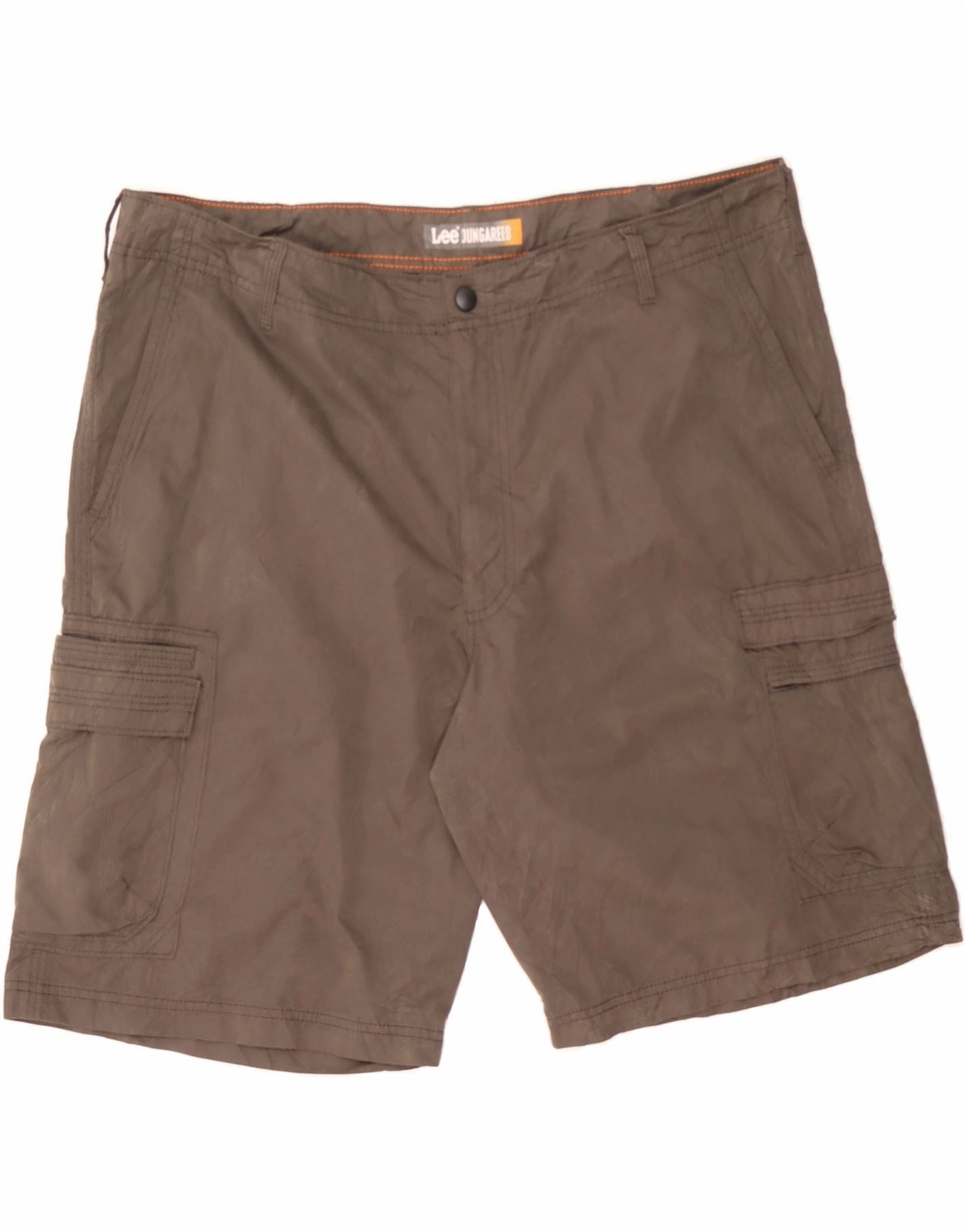 LEE Mens Cargo Shorts W40 XL Grey Polyester Fair trade