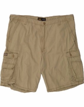 Collectible LEE Mens Cargo Shorts W43 2XL Beige Cotton