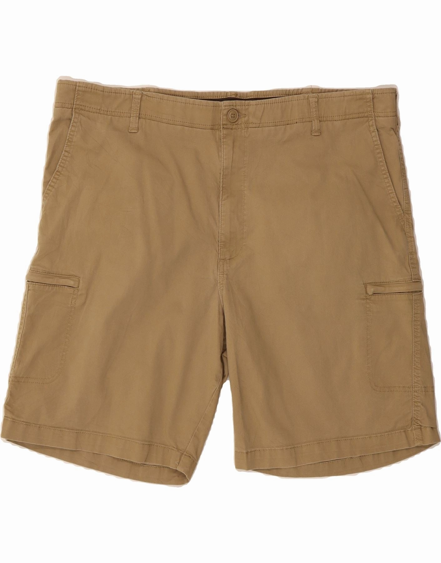 LEE Mens Cargo Shorts W46 3XL Beige Cotton Chill Mood Basic Feel