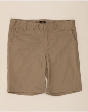 retail industry LEE Mens Chino Shorts W32 Large Beige Cotton