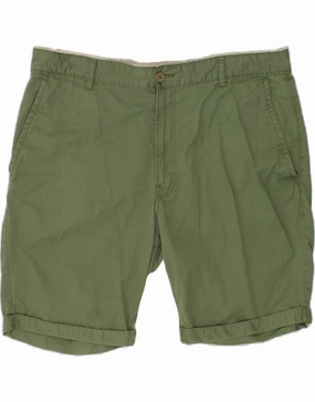 Light Motion LEE Mens Chino Shorts W40 XL Green Cotton