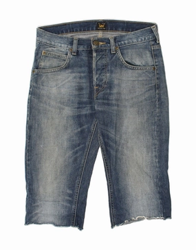 two piece outfit LEE Mens Denim Shorts W28 Small Blue Cotton