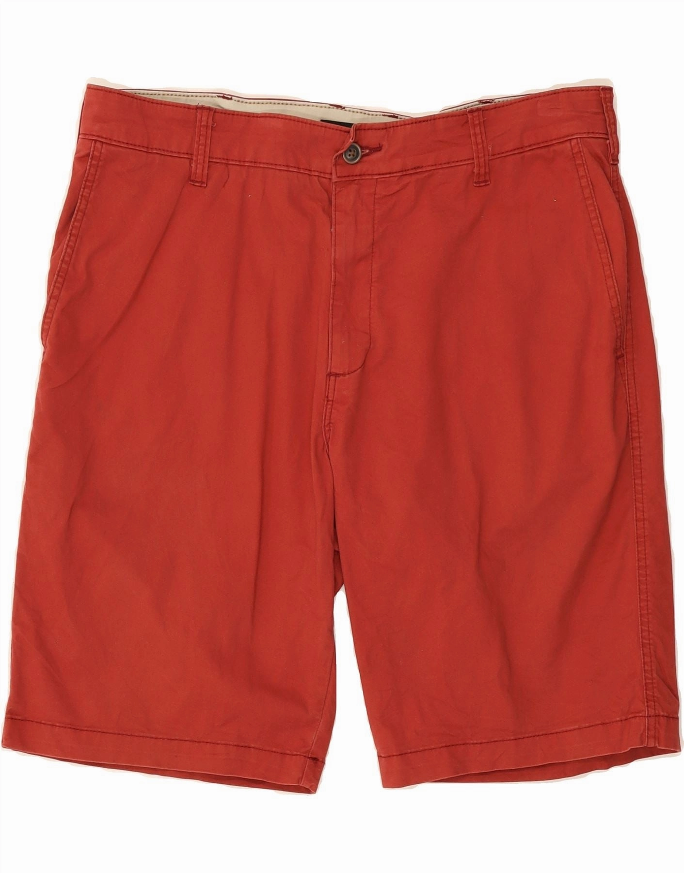 Running Gear LEE Mens Kansas Chino Shorts W36 Large  Red Cotton