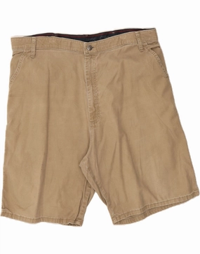 Anti Slip Grip Technology ReinforcedPockets LEE Mens Riders Chino Shorts W38 XL Beige Cotton