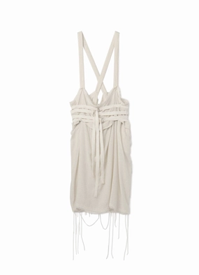 Leno Cloth Suspender Belt Skirt Comfy Wearable