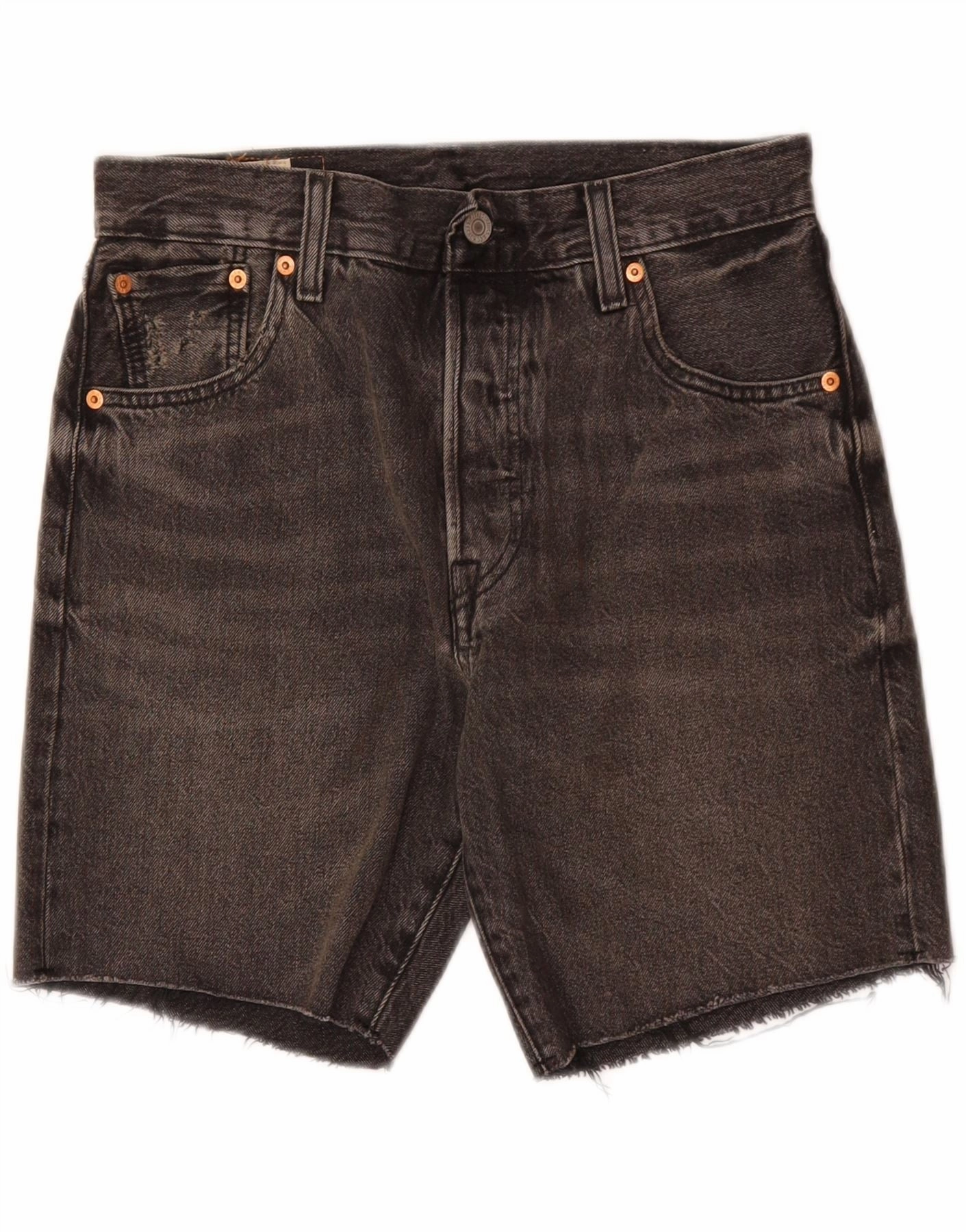 Water Resistant AbrasionResistant LEVI'S Mens 501 Denim Shorts W30 Medium Grey Cotton