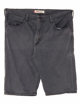 budget-friendly Chill Mood LEVI'S Mens 504 Denim Shorts W38 XL Grey