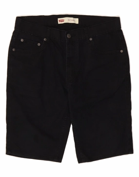 Athletic Vibe FlexibleMobility LEVI'S Mens 511 Denim Shorts W30 Medium Black Cotton