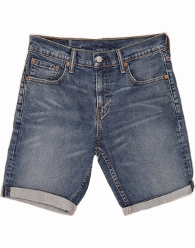 LEVI'S Mens 511 Denim Shorts W30 Medium  Blue Cotton Double Layered Construction Light Wear