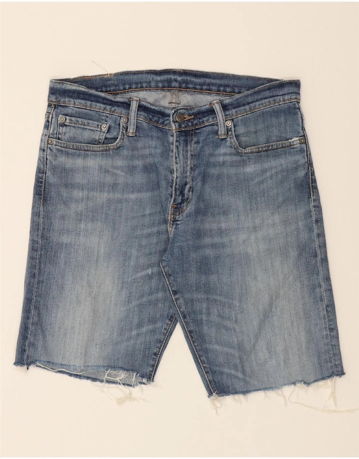 fall shorts High-Performance Fit LEVI'S Mens 514 Denim Shorts W34 Large Blue Cotton