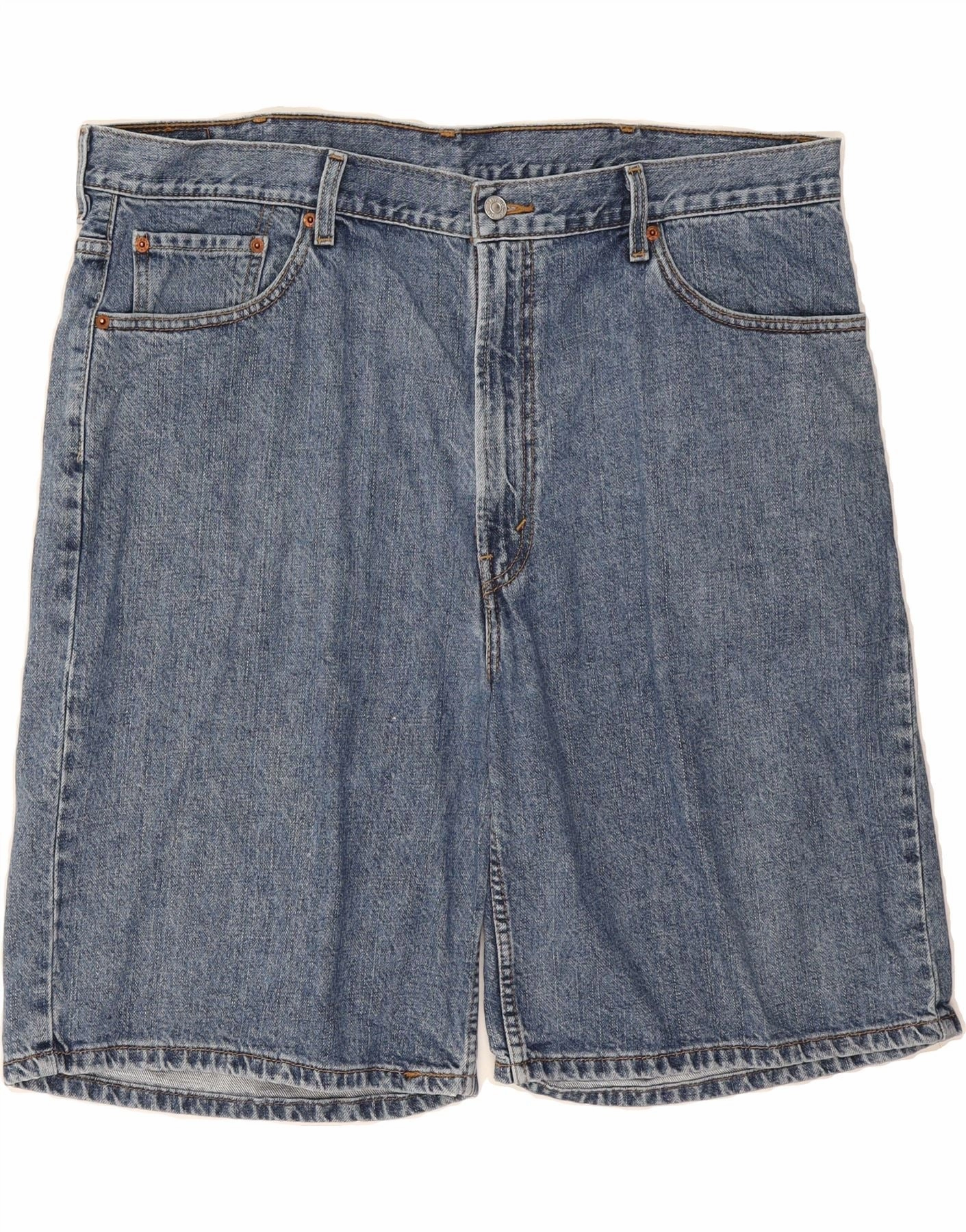 LEVI'S Mens 550 Denim Shorts W42 2XL Blue Cotton desert style