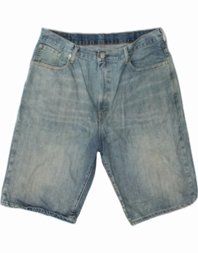 LEVI'S Mens 569 Denim Shorts W38 XL Blue Cotton Fade Resistant Dye