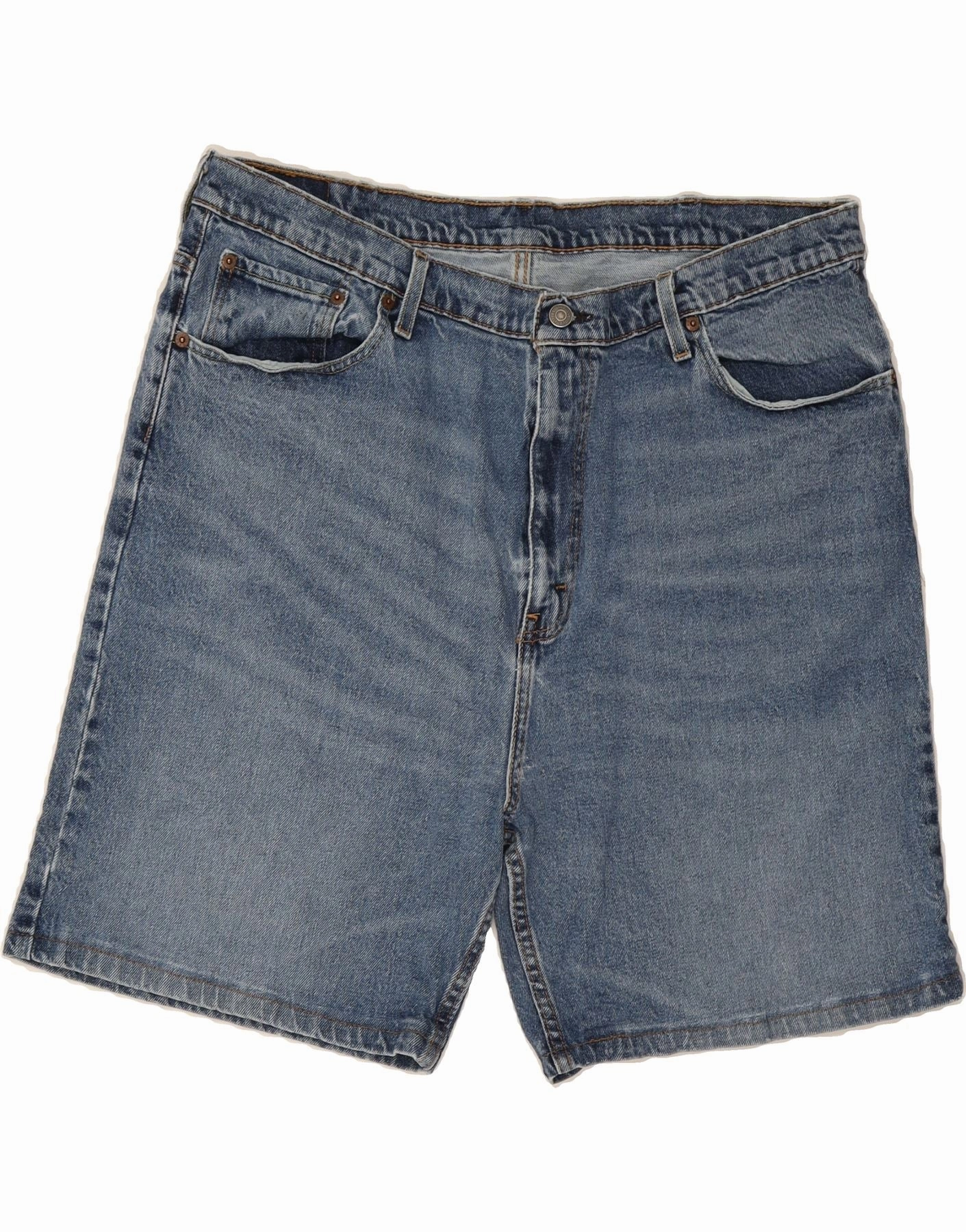 Motion Support LEVI'S Mens 569 Denim Shorts W40 XL Blue Cotton