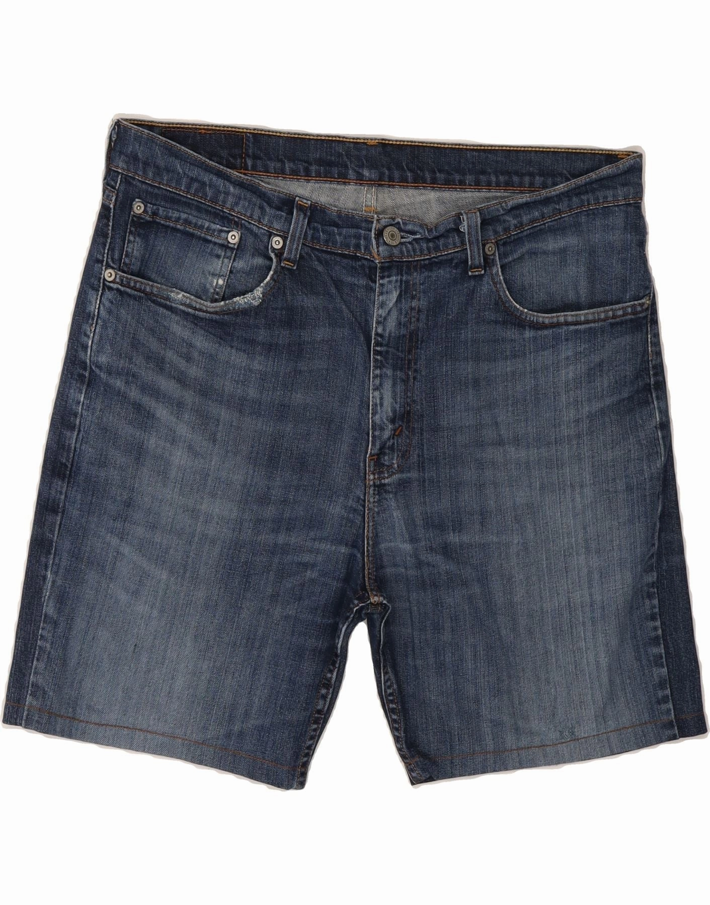 LEVI'S Mens 751 Denim Shorts W38 XL  Blue QuickAccessPockets