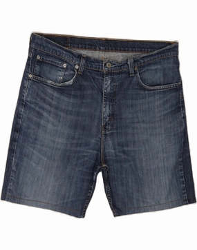 LEVI'S Mens 751 Denim Shorts W38 XL  Blue QuickAccessPockets
