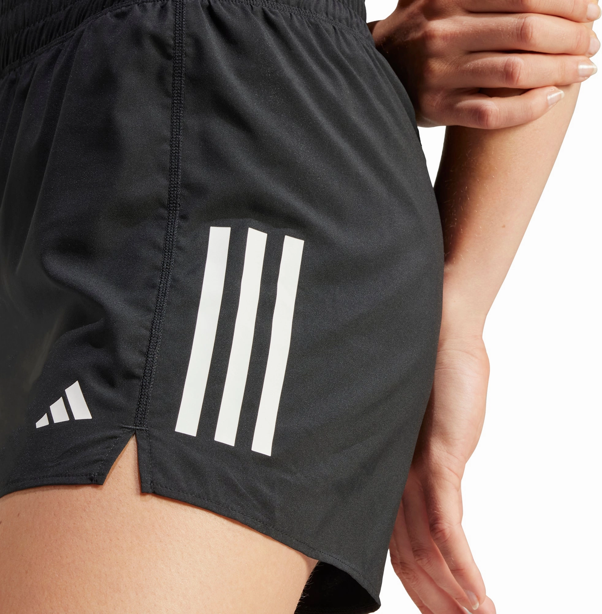Cool Vibe adidas Own The Run 4 Inch Womens Running Shorts - Black