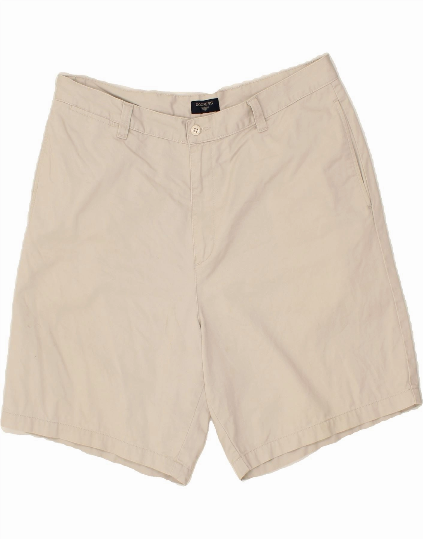 DOCKERS Mens Chino Shorts W38 XL Grey Flexible Side Panels