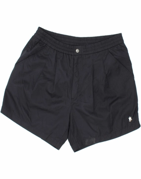 Versatile Design Dance wear VINTAGE Mens Pegged Chino Shorts Medium W30 Navy Blue Polyester