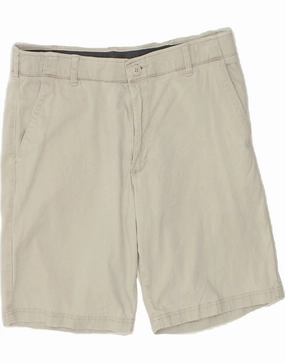 runners Comfy Active Wear LEE Mens Chino Shorts W34 Large Grey Cotton