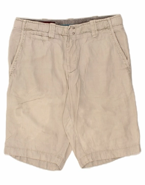 Versatile Look MARLBORO CLASSICS Mens Chino Shorts W31 Medium Grey