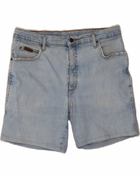 Weekend Wear WRANGLER Mens Denim Shorts W36 Large  Blue Cotton