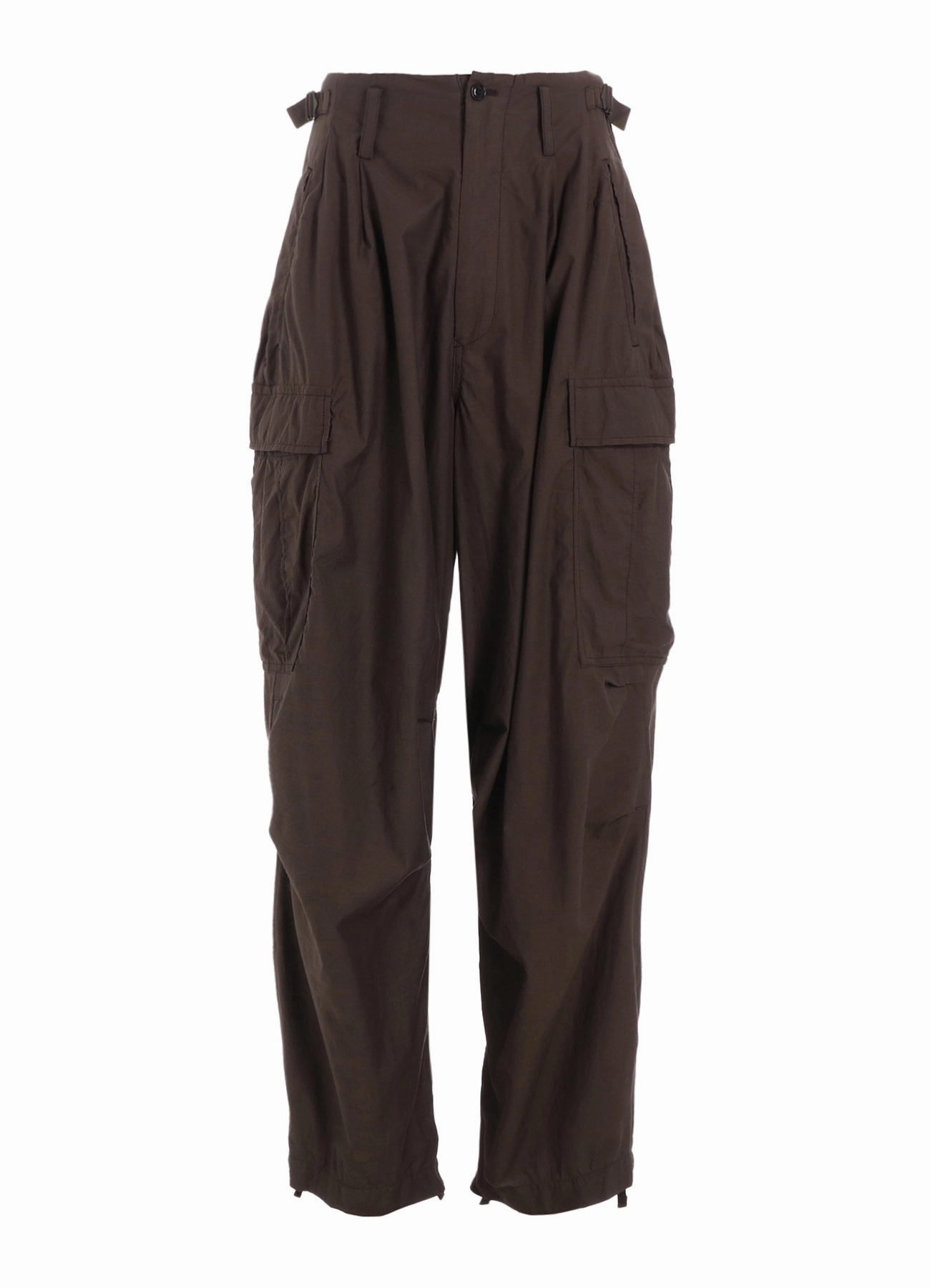COTTON TYPEWRITER CARGO PANTS Non Restrictive Cut Minimal Edge
