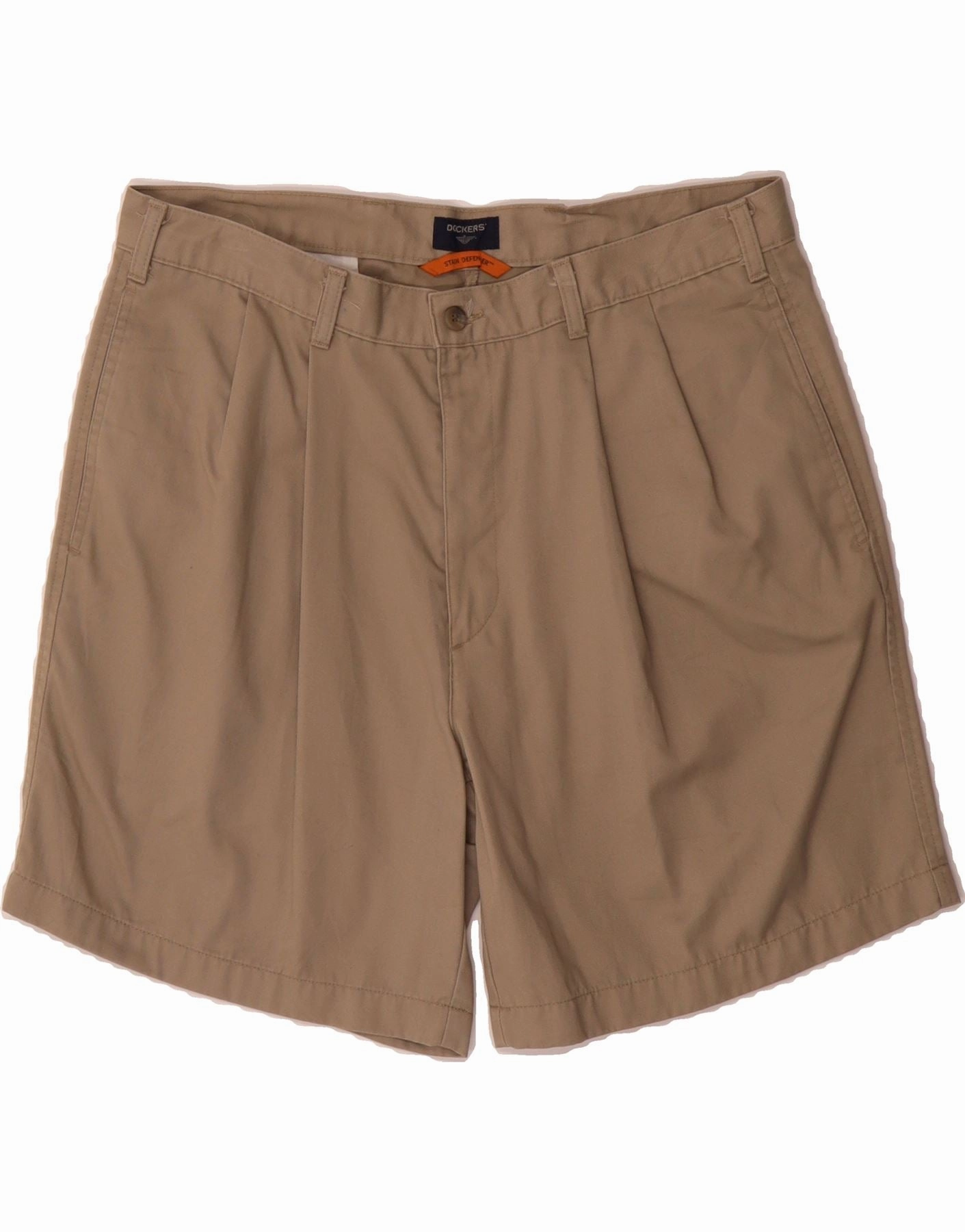 men's option ski wear DOCKERS Mens Pegged Chino Shorts W36 Large Beige Cotton