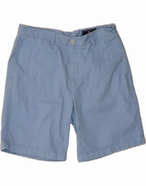 Wind Resistant Material warm weather VINEYARD VINES Mens Chino Shorts W35 Large Blue Cotton