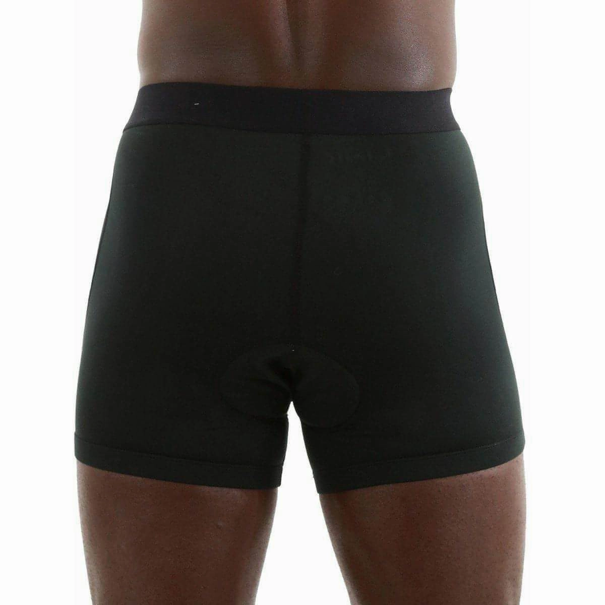 Wide Leg Silhouette Outdoor Ready Fit Link Ride Mens Cycling Undershort - Black