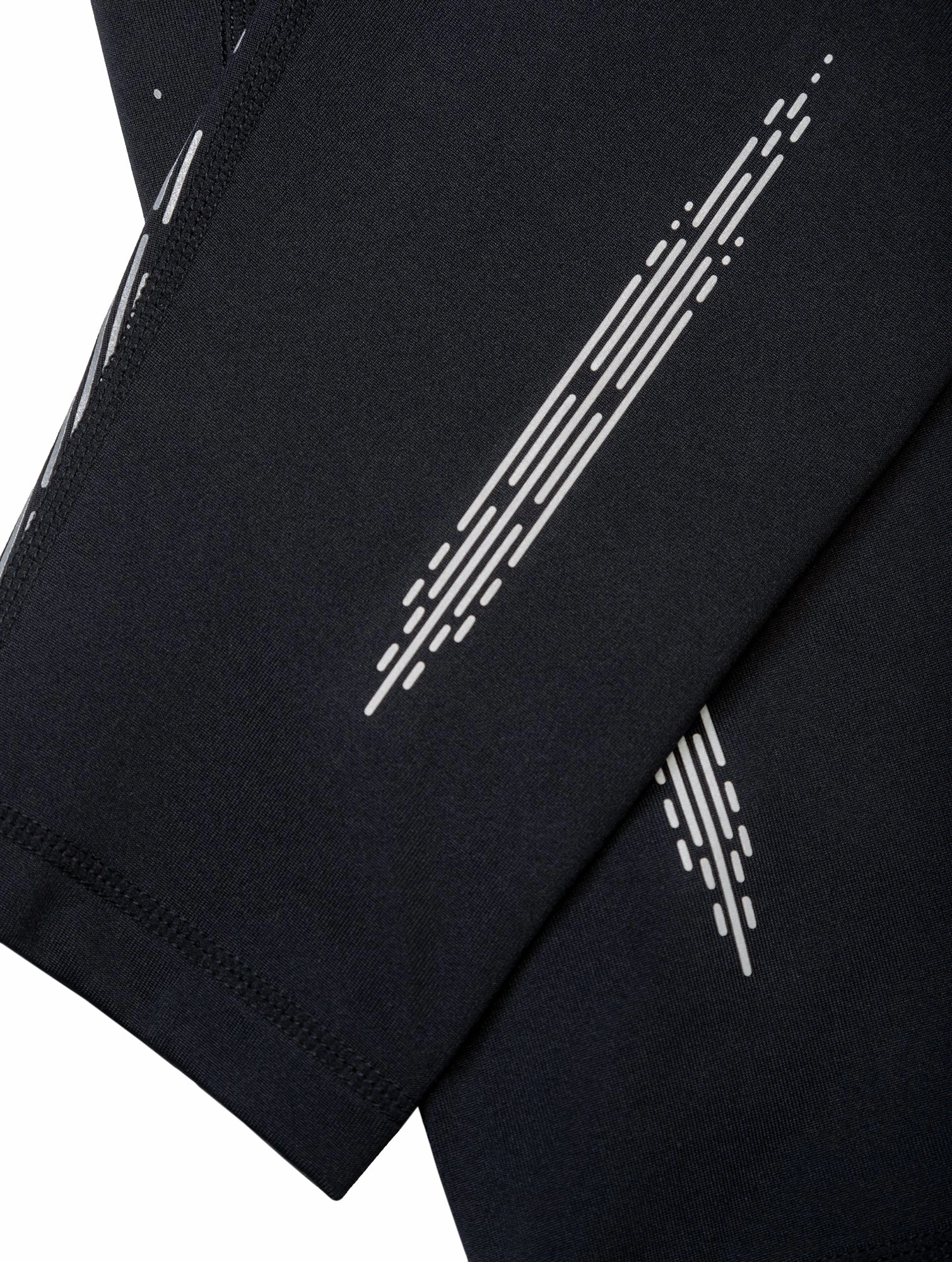 Ronhill Tech Reflect Womens Long Running Tights - Black Maternity Wear Wrinkle Resistant Light Stretch Fit