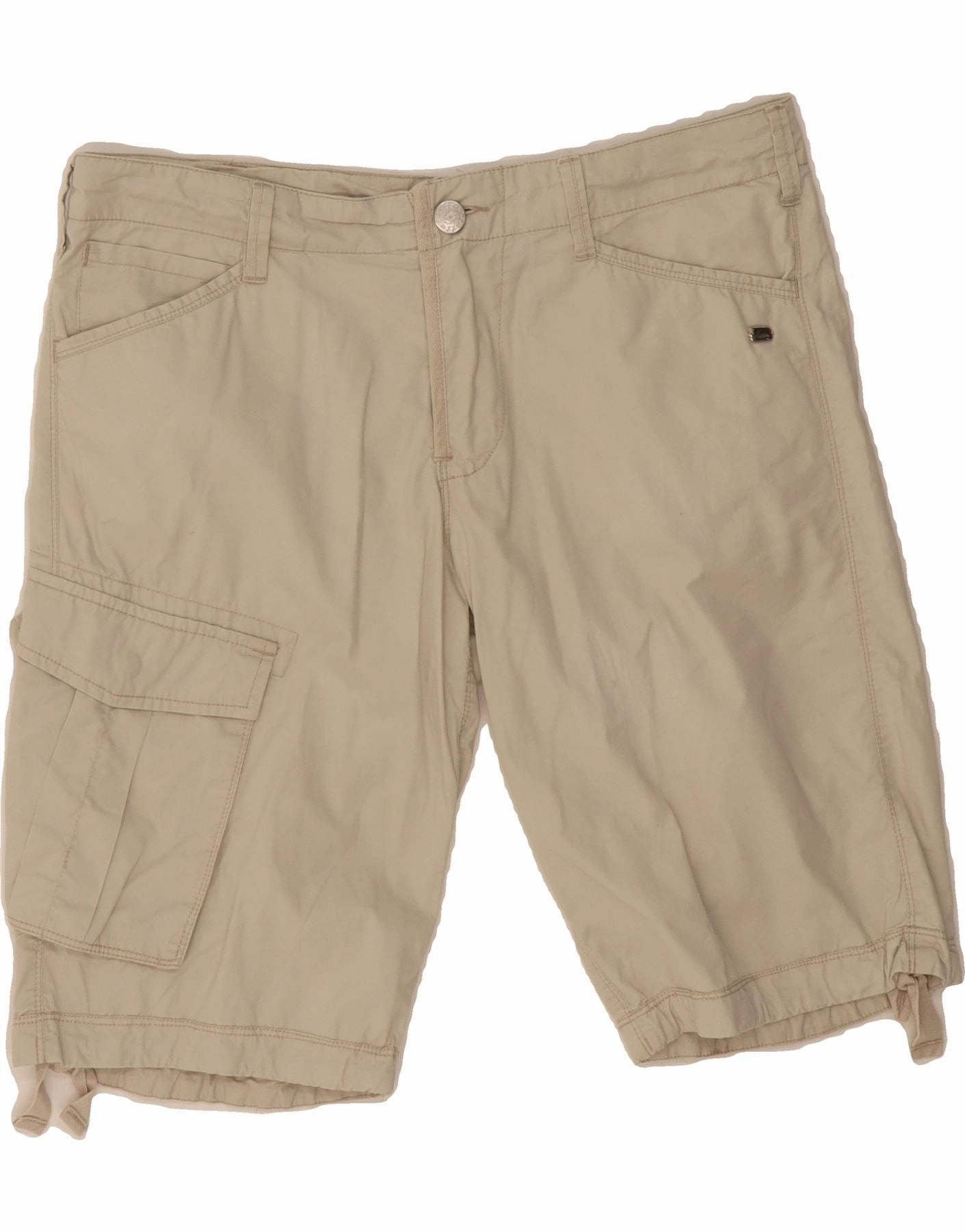 Light Layer school outfit LOTTO Mens Cargo Shorts UK 40/42 Large W34  Beige Cotton