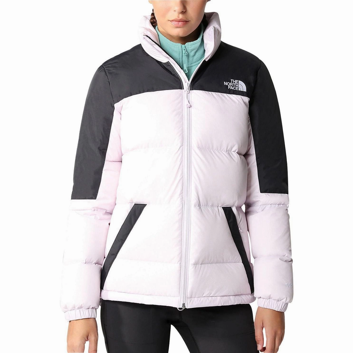 The North Face Diablo Womens Down Jacket - Purple Waterproof Protection Zip-up