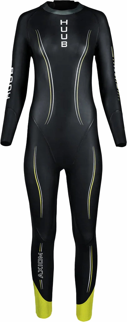 HUUB Axiom Thermal Womens Wetsuit - Black MinimalWaterAbsorption