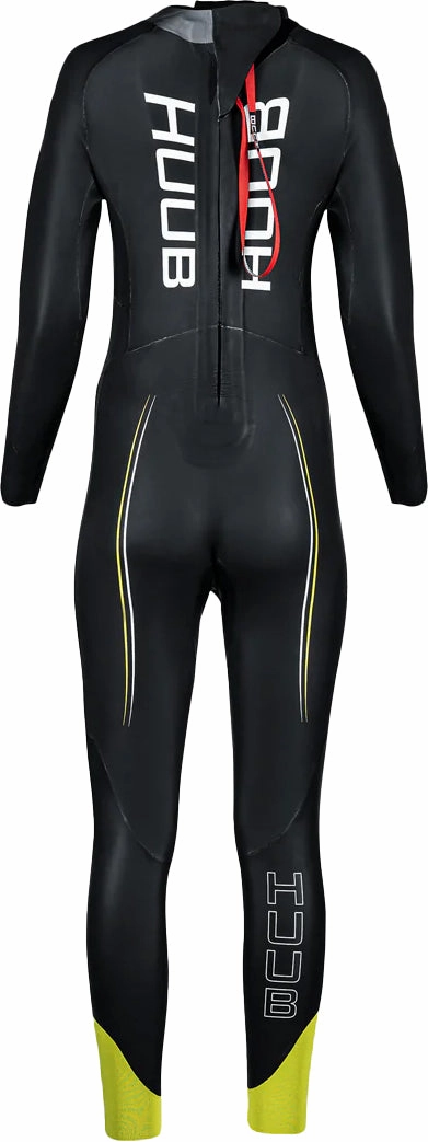 HUUB Axiom Thermal Womens Wetsuit - Black SeamlessNeckline AntiAbrasion Coating