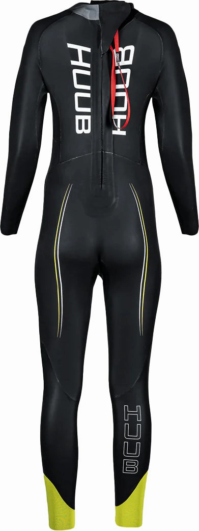 YKK Zipper Durability HUUB Axiom Thermal Womens Wetsuit - Black
