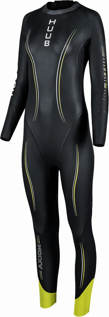 RollResistantCollars HUUB Axiom Thermal Womens Wetsuit - Black