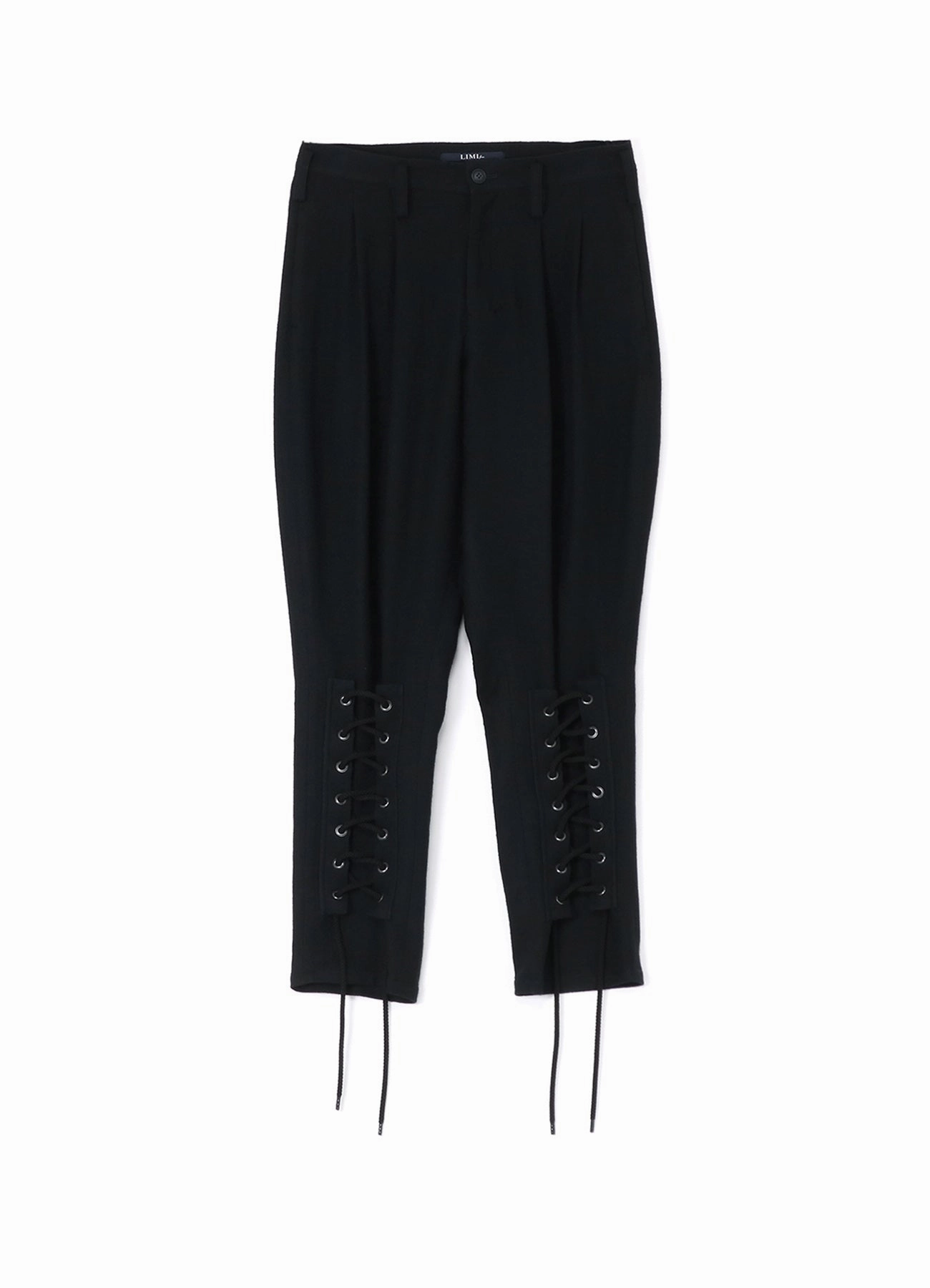 Adventure Ready FrictionResistantEdging LOW TWIST SERGE PANTS WITH LACE-UP DETAILS