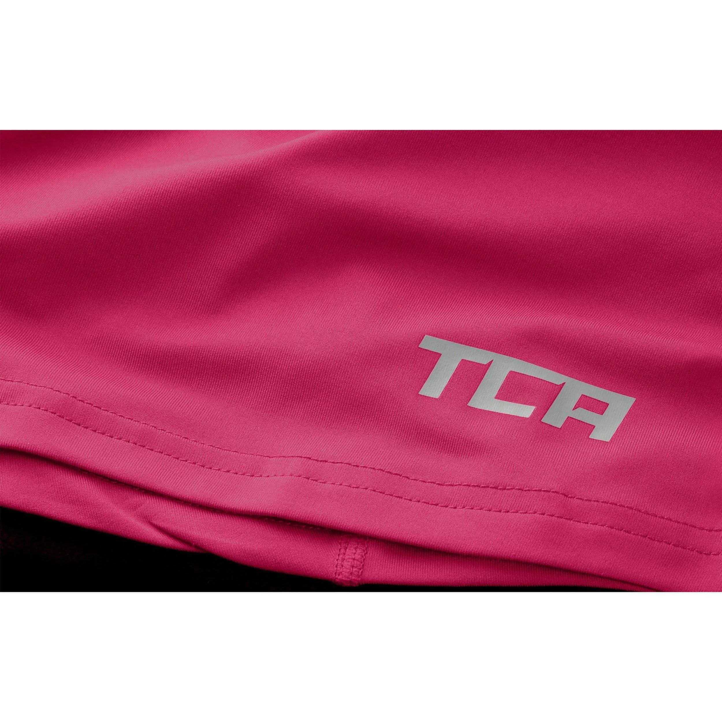 Soft Layering AntiPillingTreatment TCA Pro Performance Womens Short Sleeve Baselayer Running Top - Pink