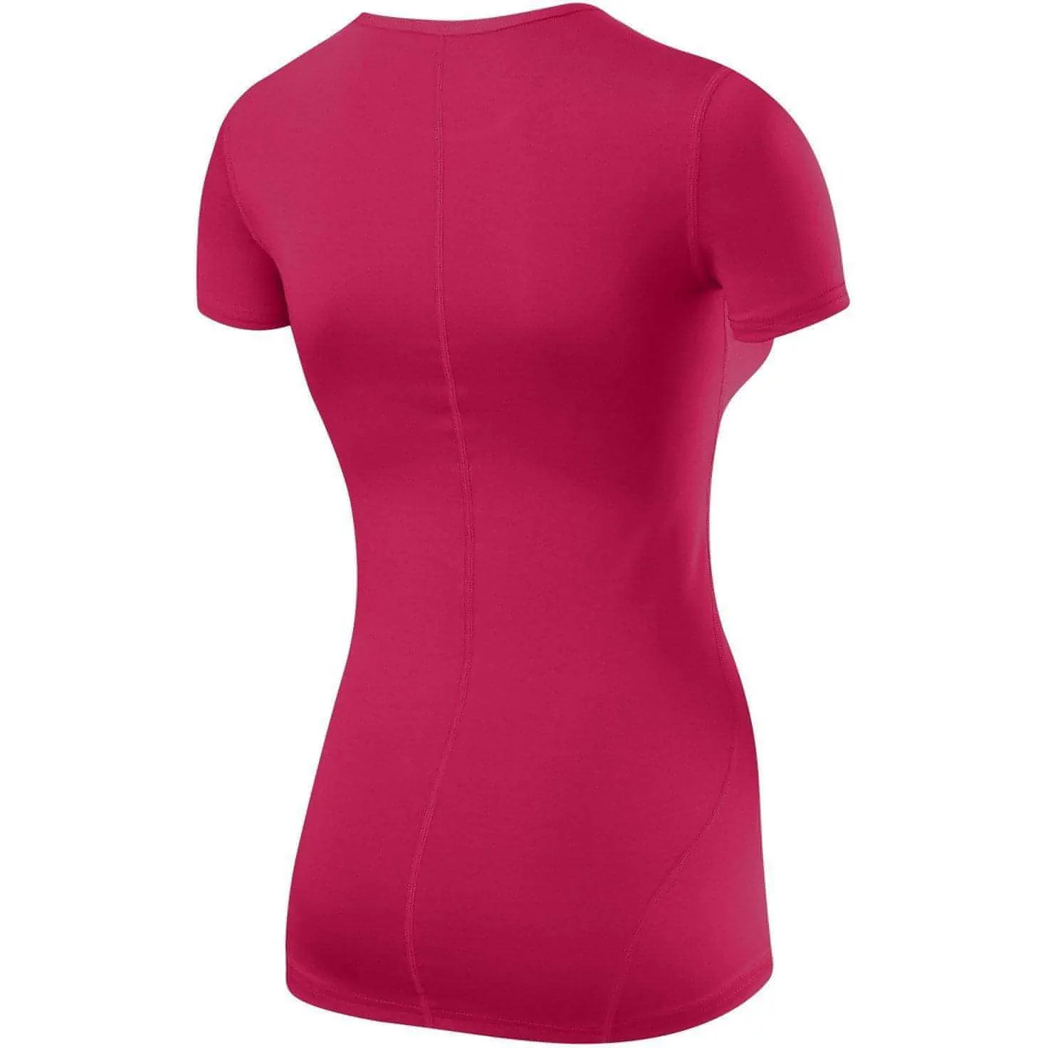 Short Sleeve TCA Pro Performance Womens Short Sleeve Baselayer Running Top - Pink