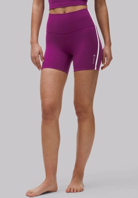 lululemon Align? High-Rise Side-Stripe Short 6" Easy Comfort Fit Flexible Fit