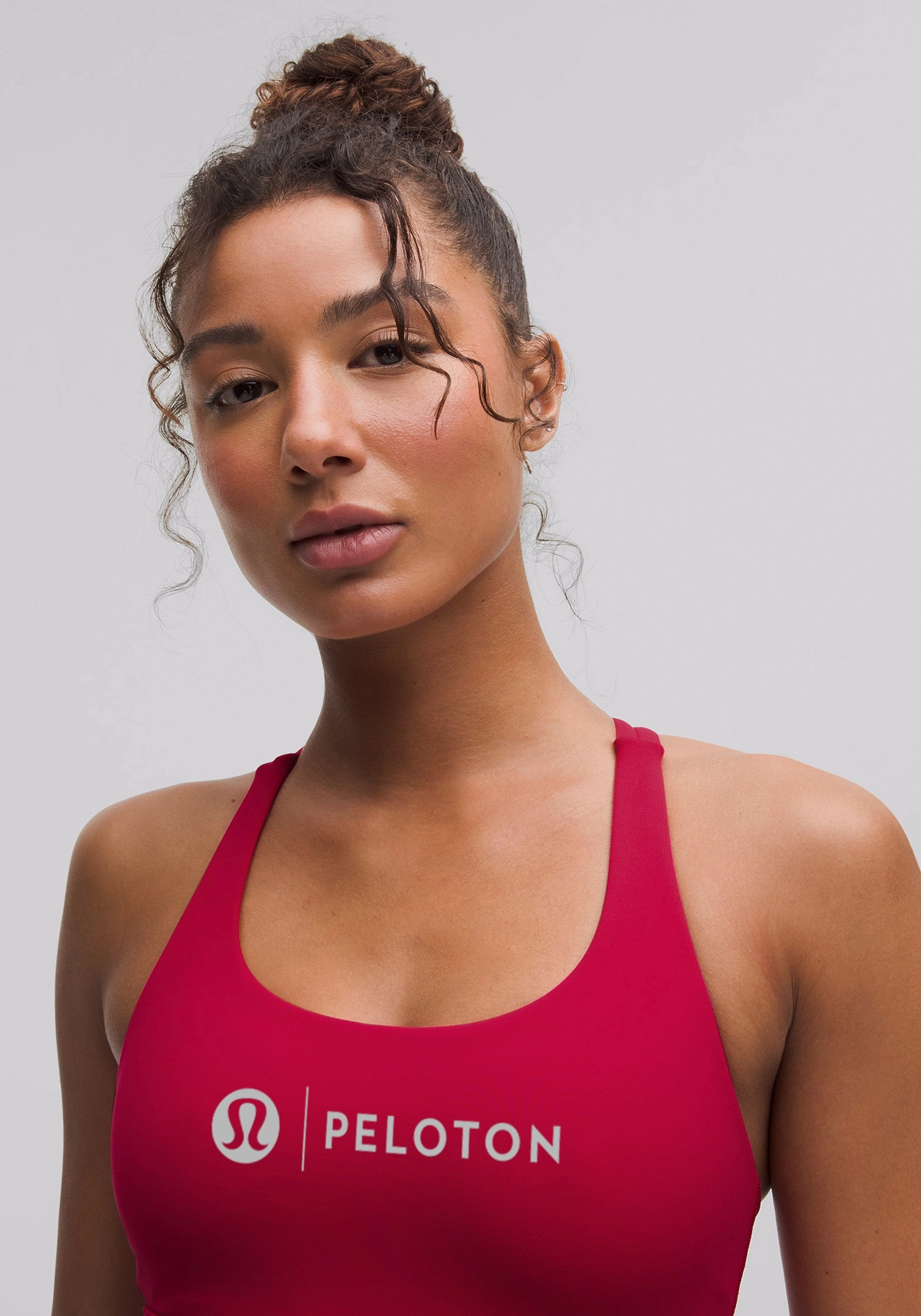 lululemon Energy Bra Medium Support, B-D Cups Gray sports outfit