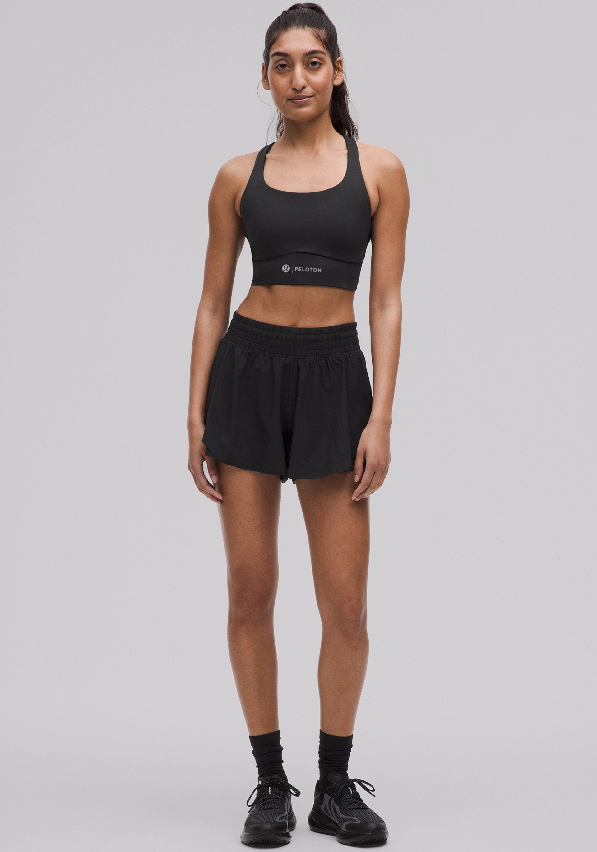 lululemon Energy Longline Bra Medium Support, B-D Cups | Evolve Adjustable Straps Welded seams