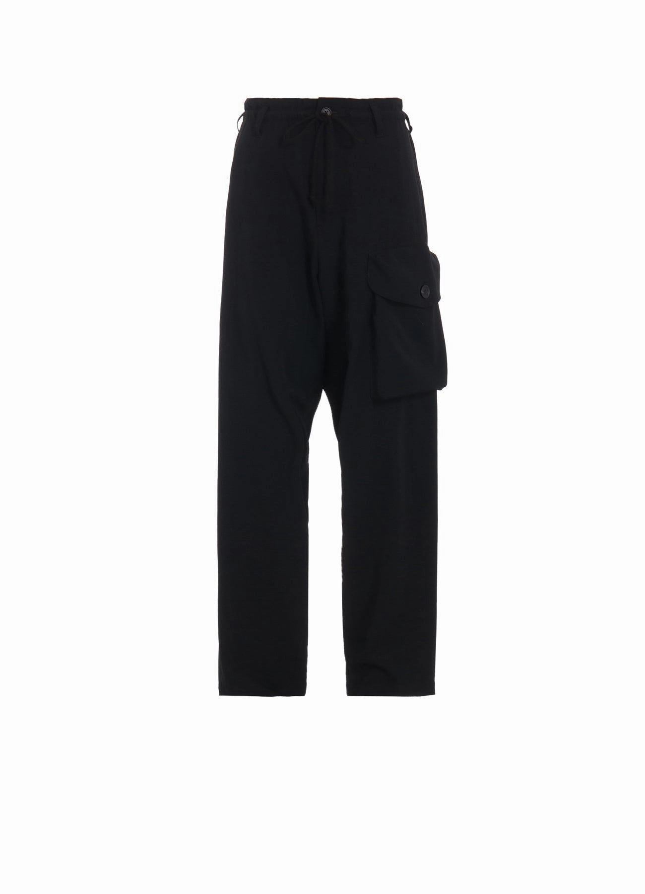 Core Utility WASHER WOOL GABARDINE WAIST-STRING POCKET PANTS