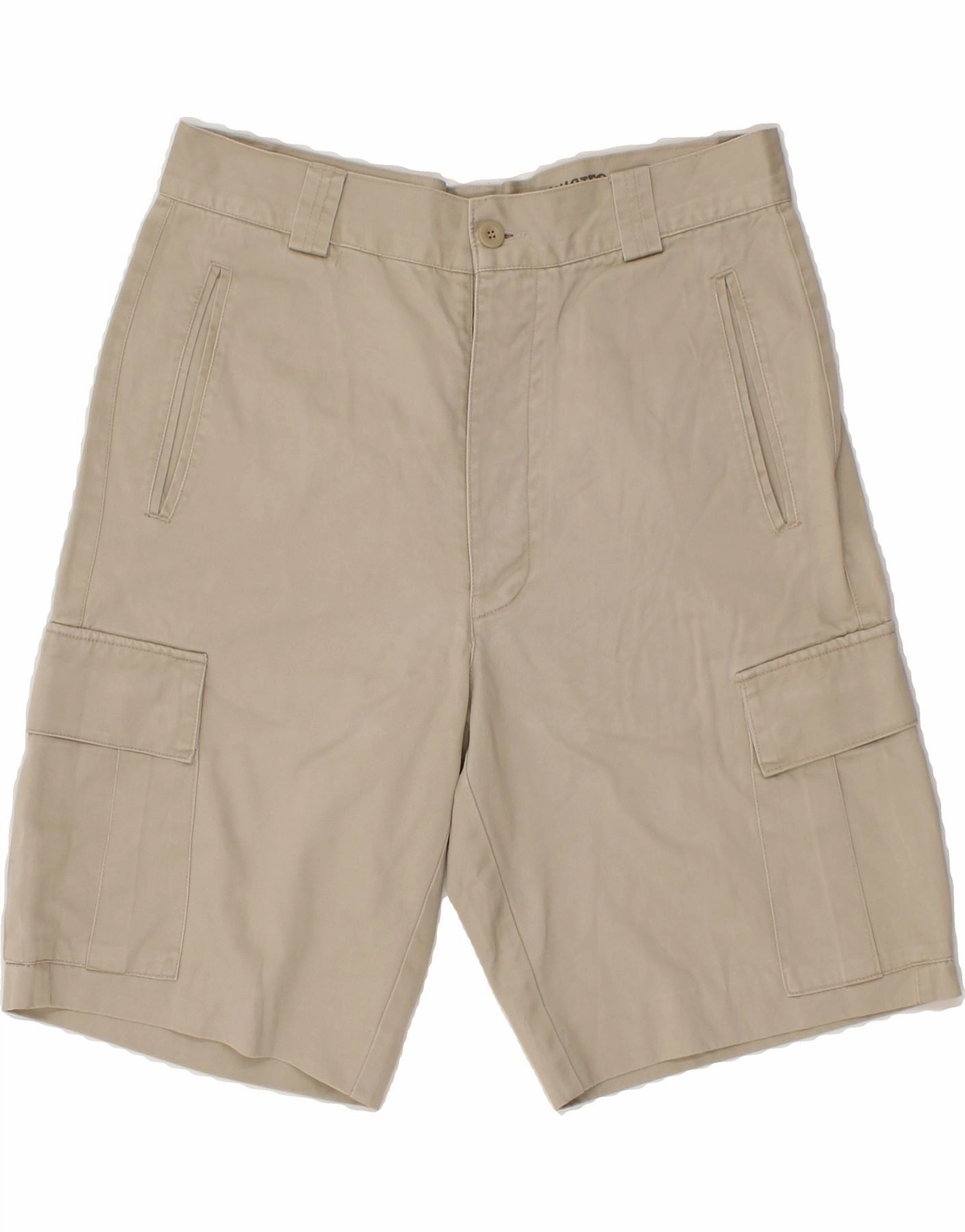 RIFLE Mens Cargo Shorts W34 Large Beige Cotton Simple Appeal Stretch performance