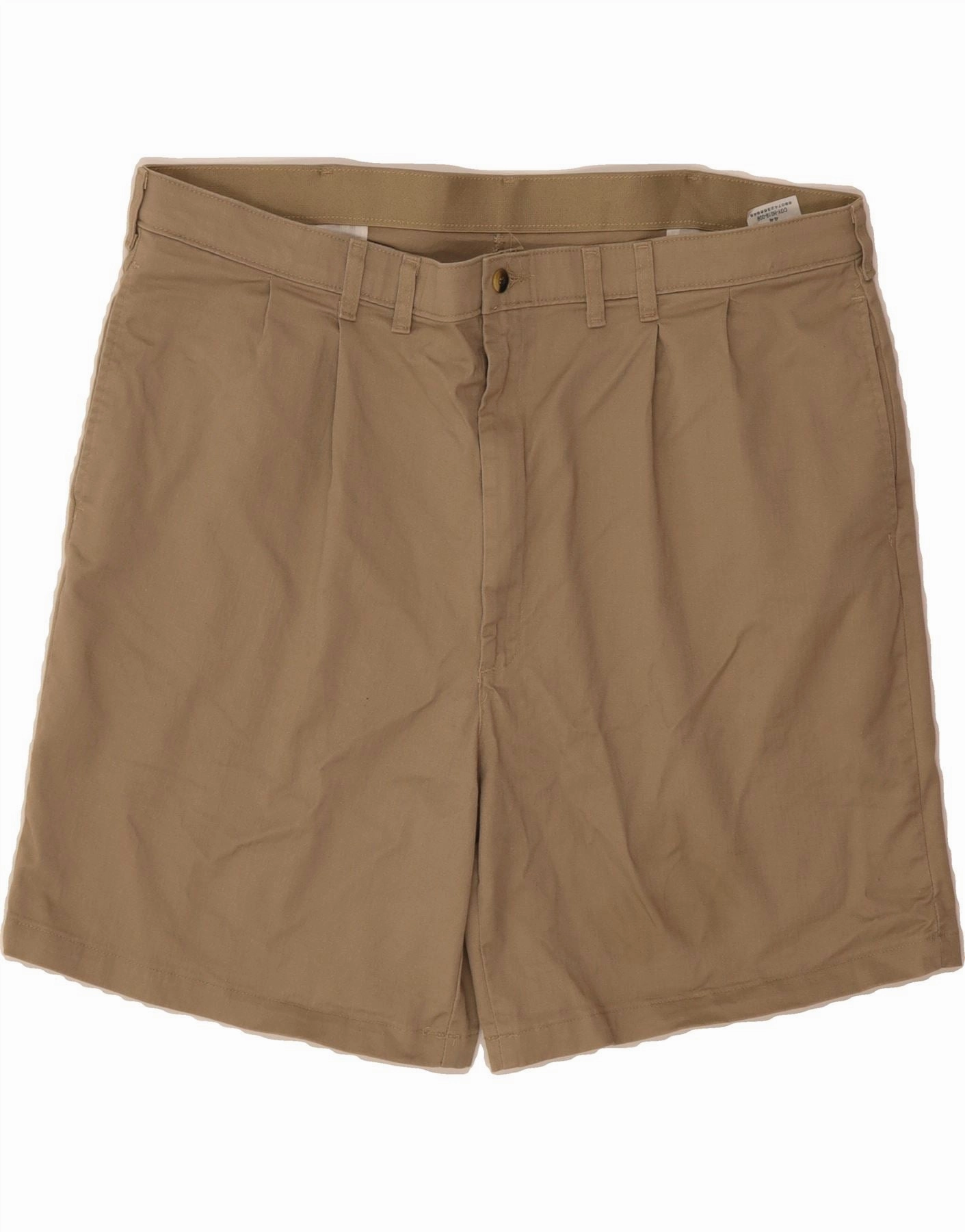 Eye-catching Design WRANGLER Mens Pegged Chino Shorts W44 2XL Brown Cotton