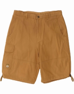 LOTTO Mens Cargo Shorts UK 38/40 Medium W34 Beige Cotton Eco Friendly Material Compact Packable Design