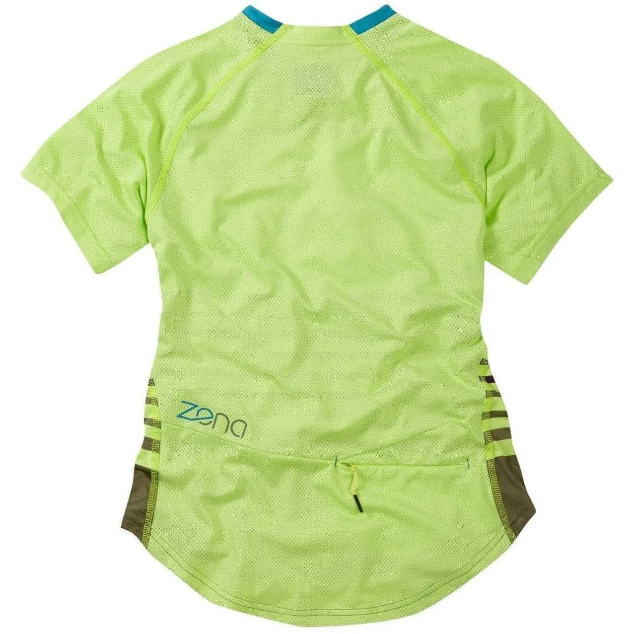 Lightweight Style Madison Zena Short Sleeve Womens Cycling Jersey - Green