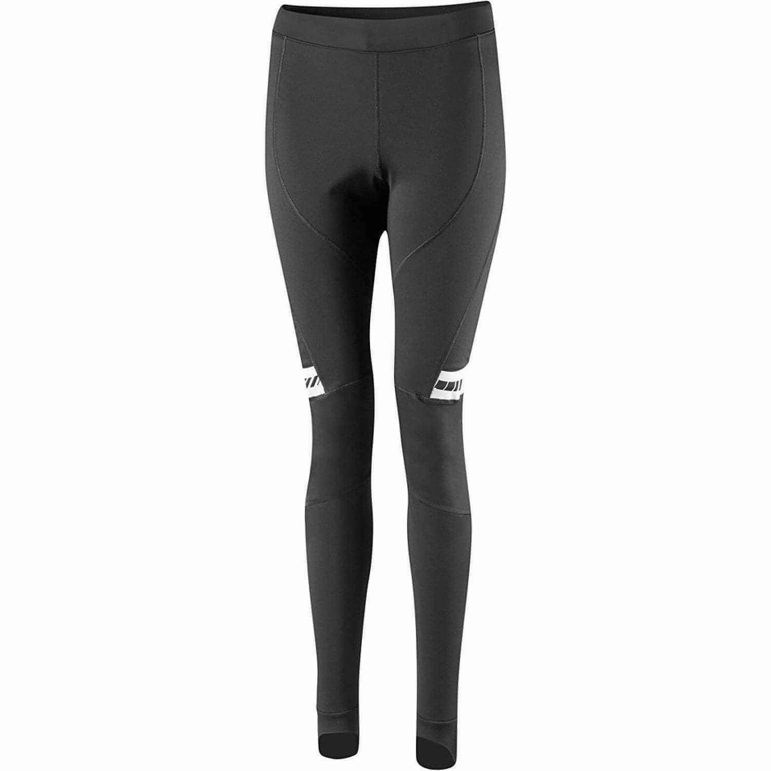School Sports Unisex Style Madison Sportive Shield Waterproof Womens Cycling Tights - Black