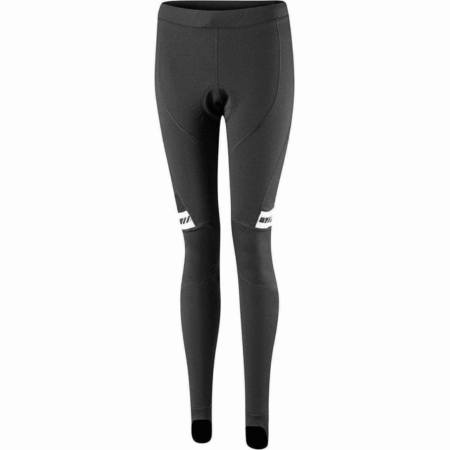 Morning Stretch Active Lifestyle Madison Sportive Shield (With Pad) Waterproof Womens Cycling Tights - Black