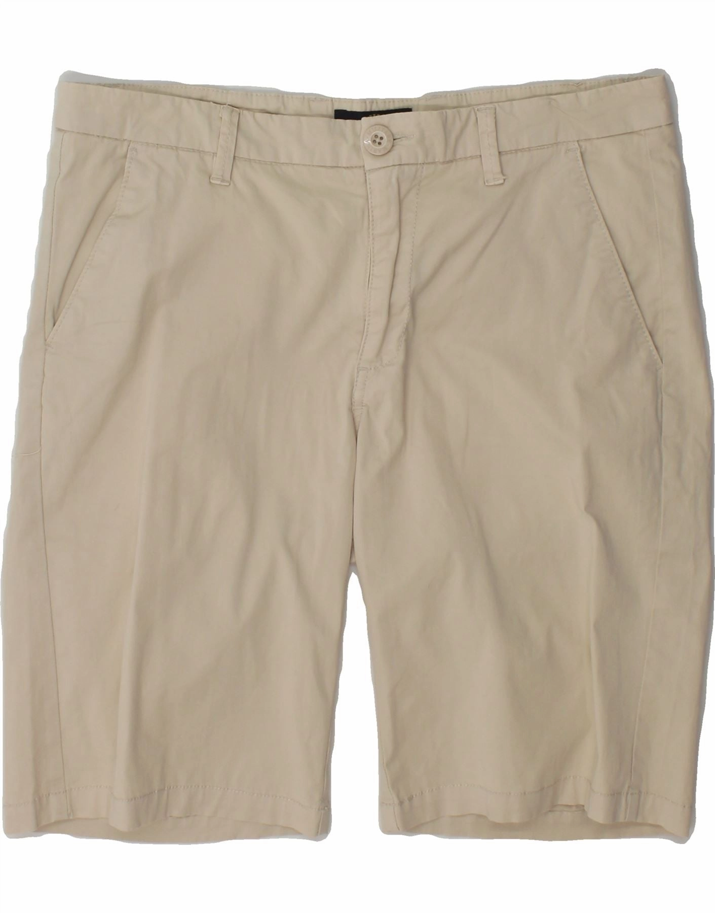 QuickReleaseBuckle Quick Release Fastener MARINA MILITARE Mens Chino Shorts IT 46 Small W34 Grey